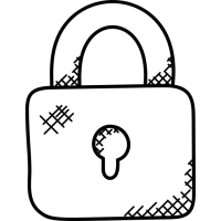 pictogramme d'un cadenas