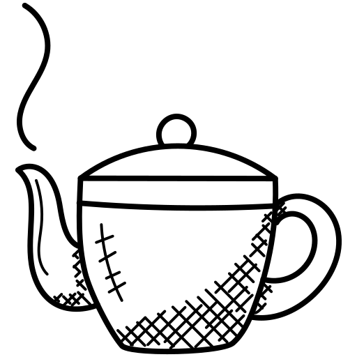 pictogramme d'un théière 